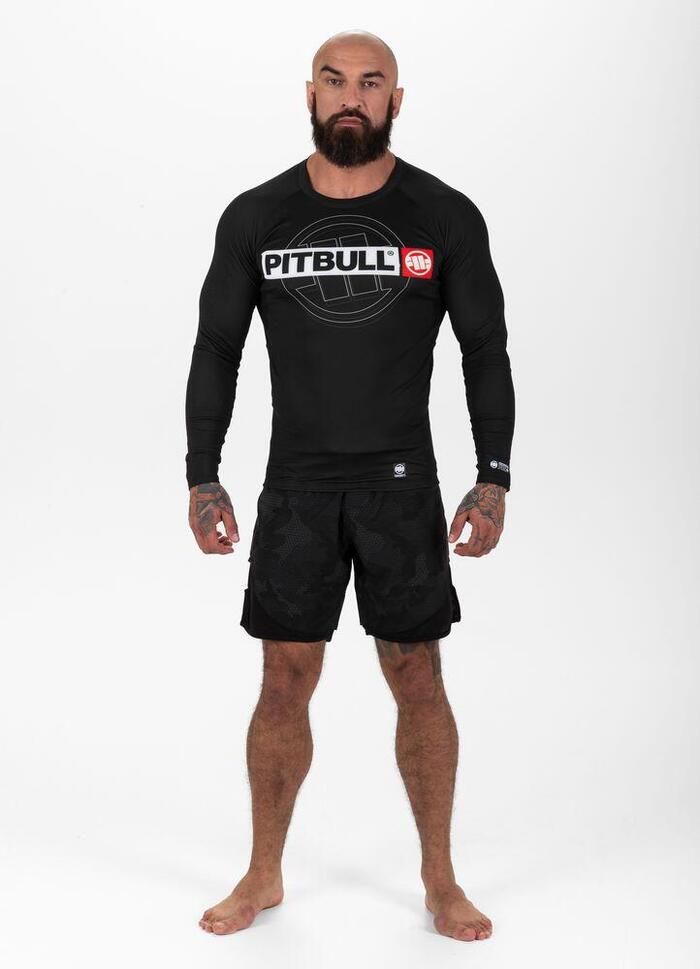 Longsleeve męski Pitbull Rashguard Hilltop Sports