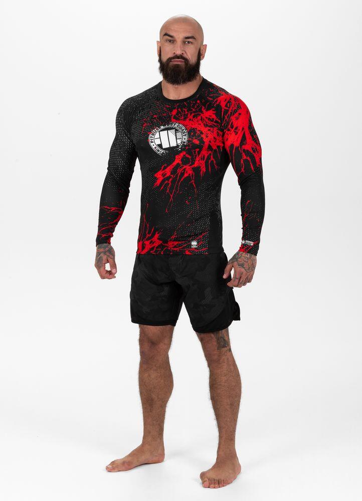 Longsleeve męski Pitbull Rashguard Blood Dog II 3/7