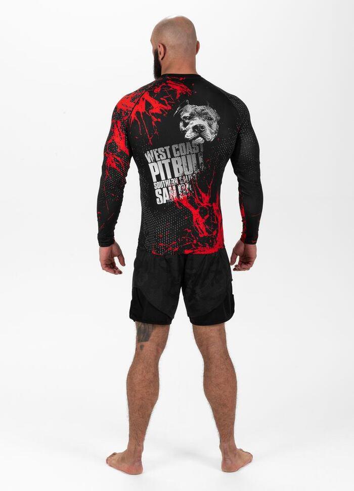 Longsleeve męski Pitbull Rashguard Dot Camo II