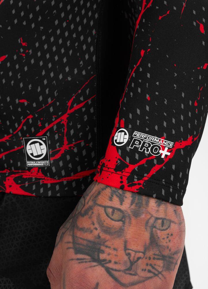 Longsleeve męski Pitbull Rashguard Blood Dog II 6/7