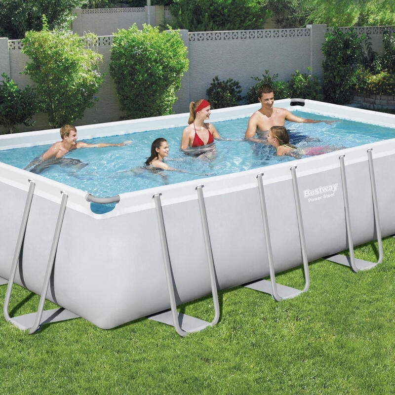 Piscine Bestway Power Steel - 549 x 274 x 122 cm avec Accessoires - 5646533