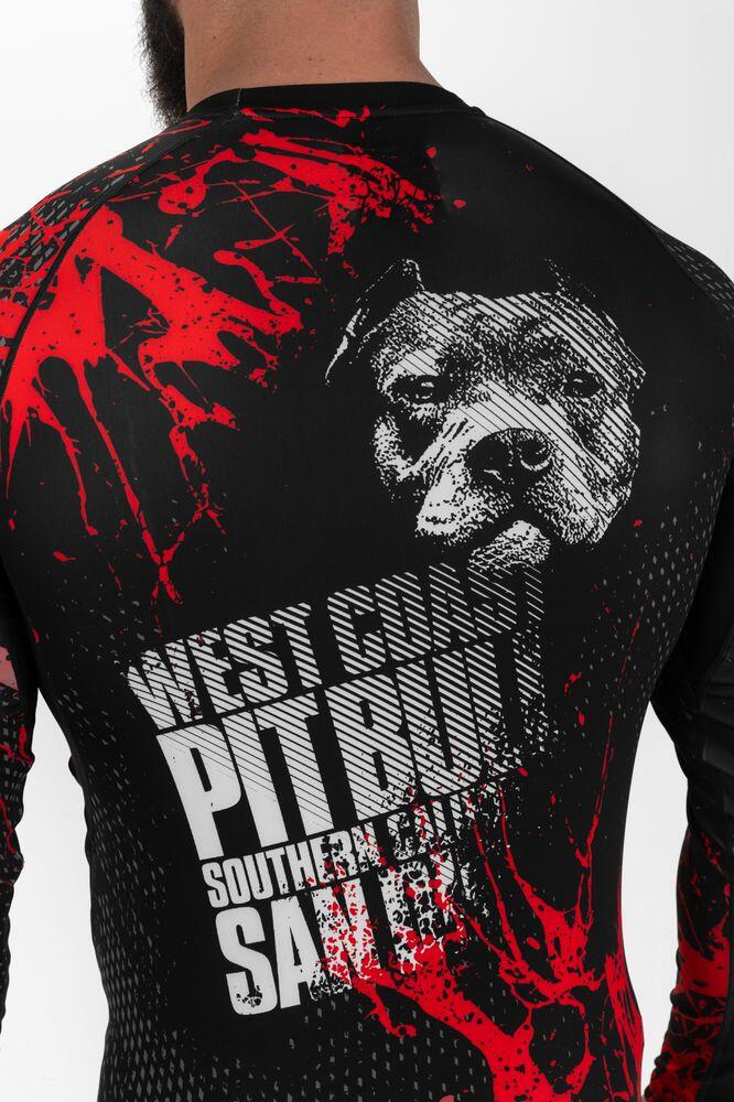 Longsleeve męski Pitbull Rashguard Blood Dog II 4/7