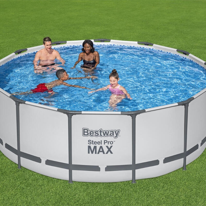 Piscine Bestway Steel Pro MAX - 396 x 122 cm avec Accessoires - 561830