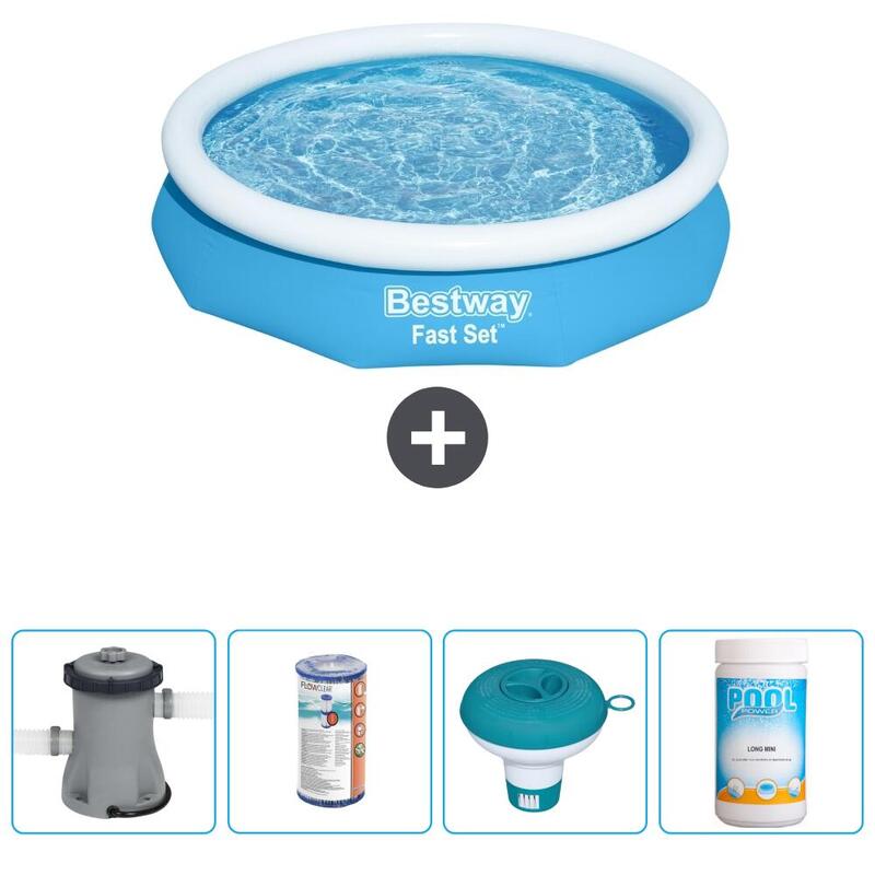 Piscine Bestway Fast Set - 305 x 66 cm avec Accessoires - 5745853