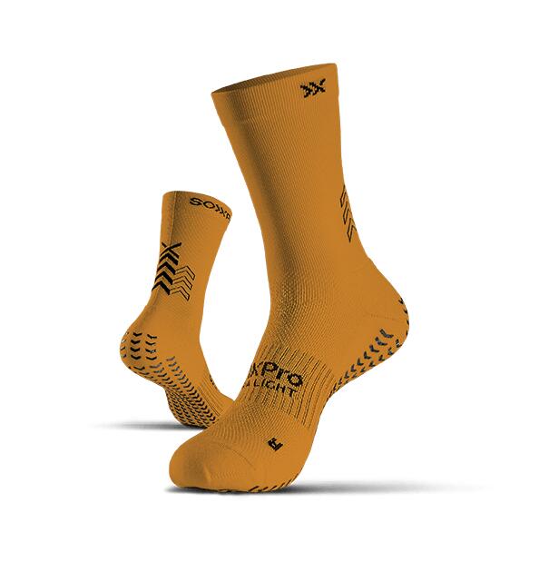 GEARXPRO SOXPro Ultra Light Orange Antislip Grip Voetbalsokken