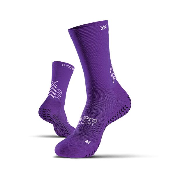 GEARXPRO SOXPro Ultra Light Antislip Grip Voetbalsokken Paars