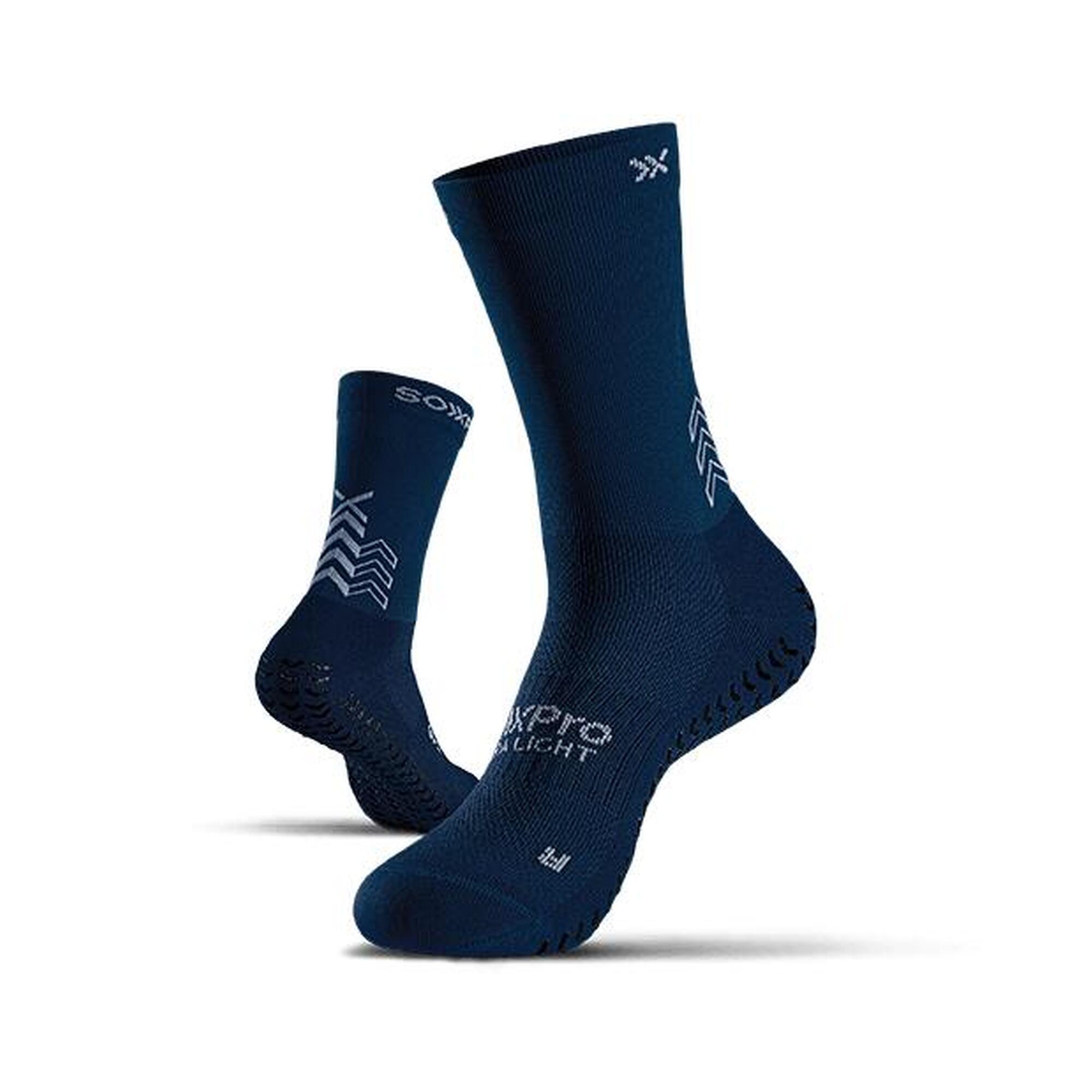 Calze Calcio Antiscivolo SOXPro Ultra Light Blu Scuro