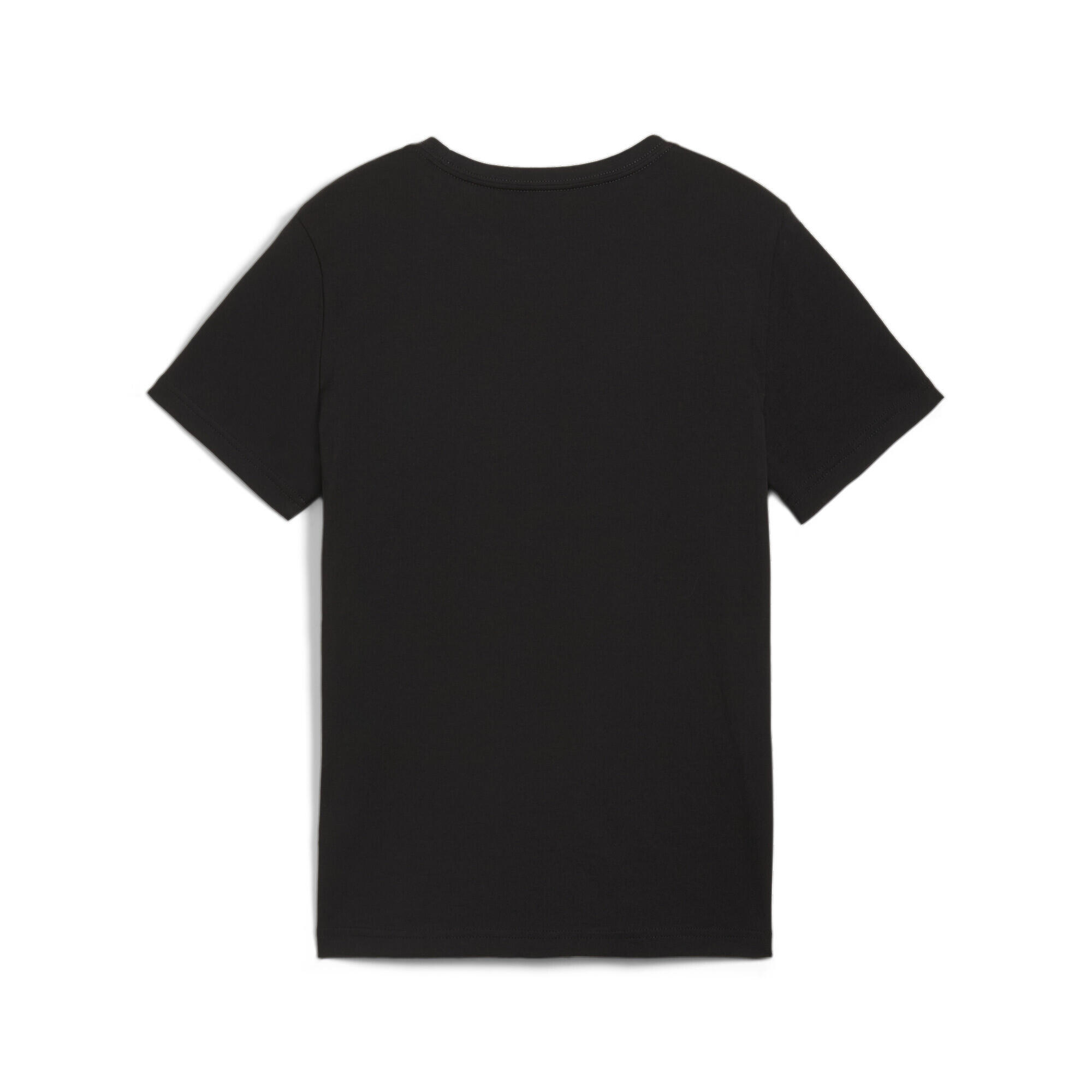 Camiseta Essentials+ Logo bicolor Niño PUMA Redmazing White Red 6/6