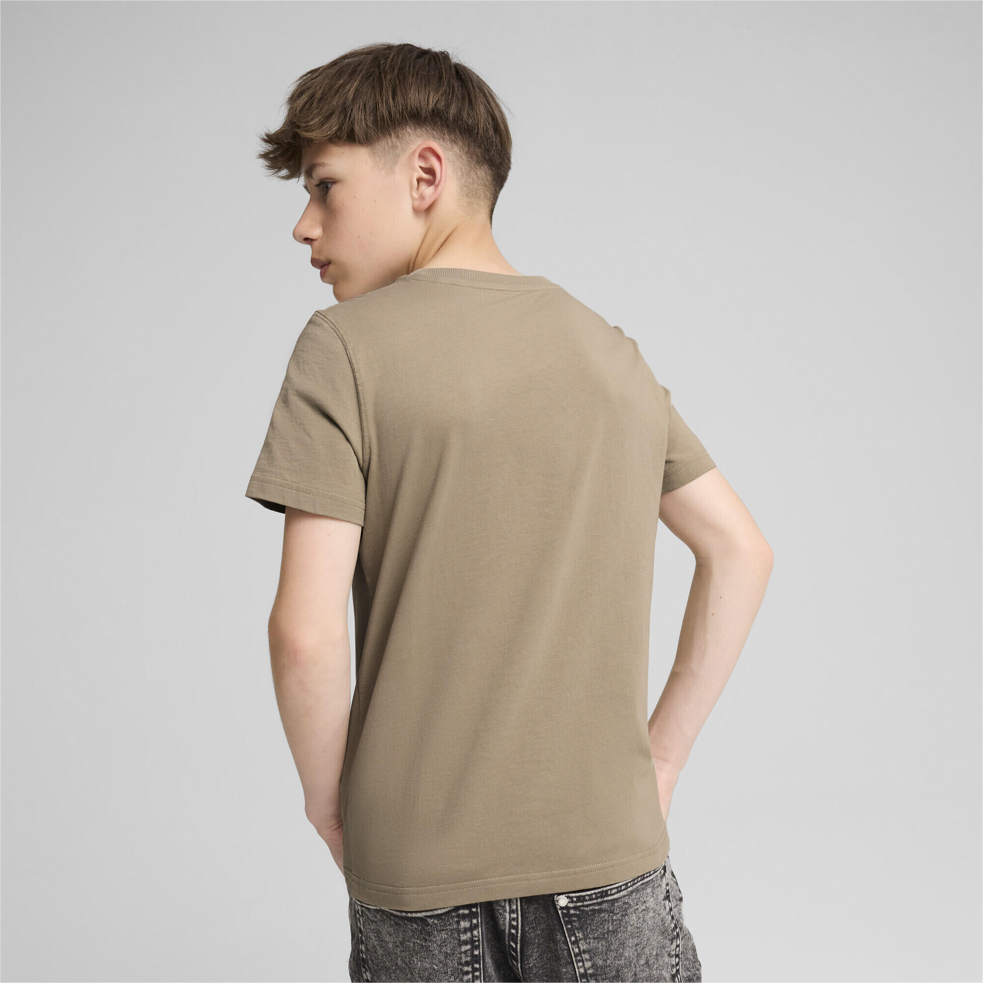 T-shirt à imprimés PUMA SQUAD Enfant et Adolescent PUMA Oak Branch Beige 4/6