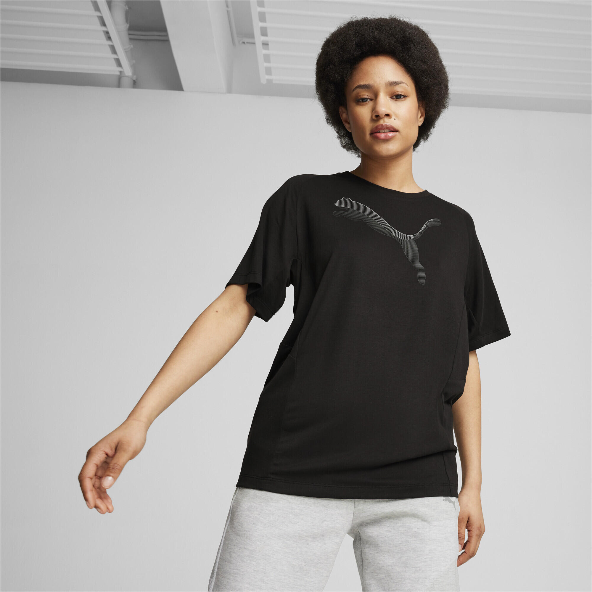 T-shirt EVOSTRIPE Femme PUMA Black 4/7