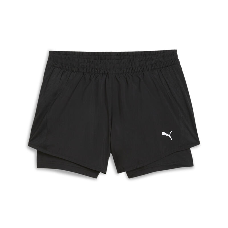 RUN FAV Velocity 2-in-1 short voor dames PUMA Black