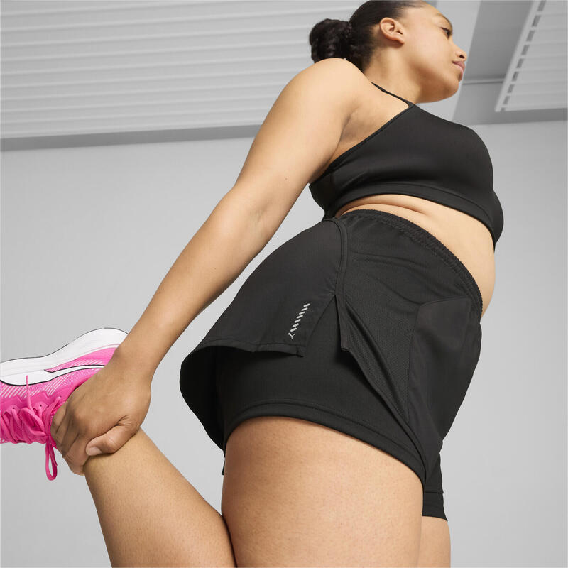 Shorts 2 in 1 RUN FAV Velocity da donna PUMA Black