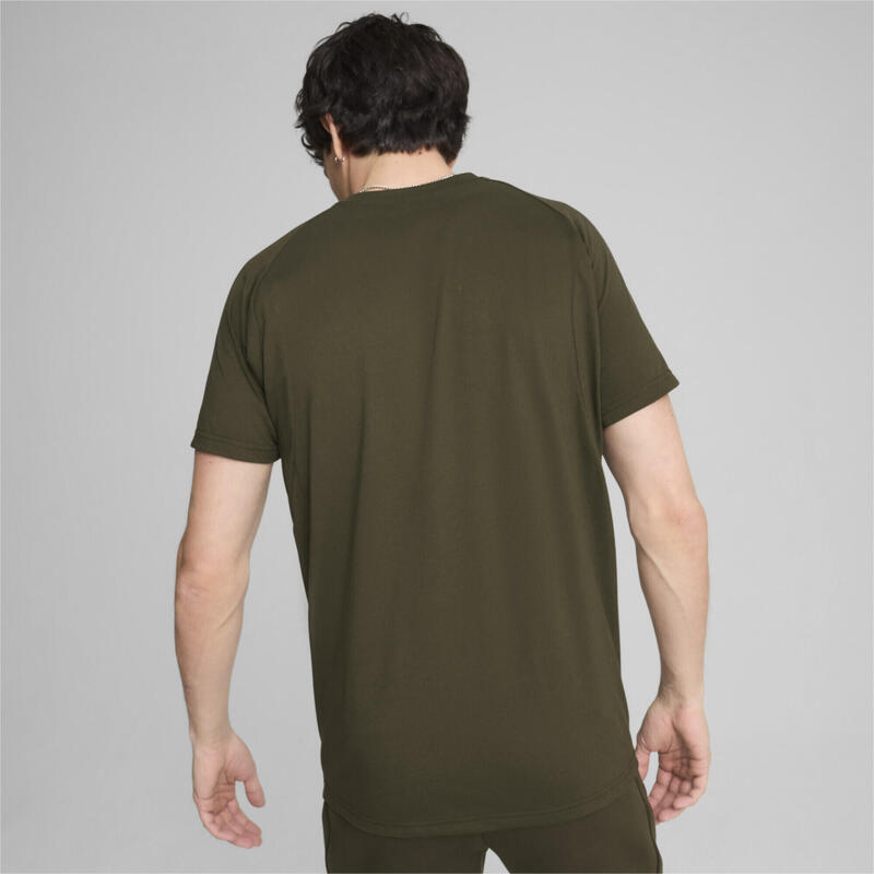 Camiseta EVOSTRIPE Hombre PUMA Dark Olive Green