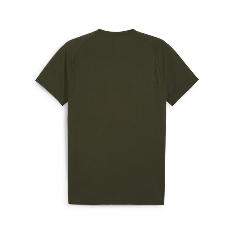 Camiseta EVOSTRIPE Hombre PUMA Dark Olive Green