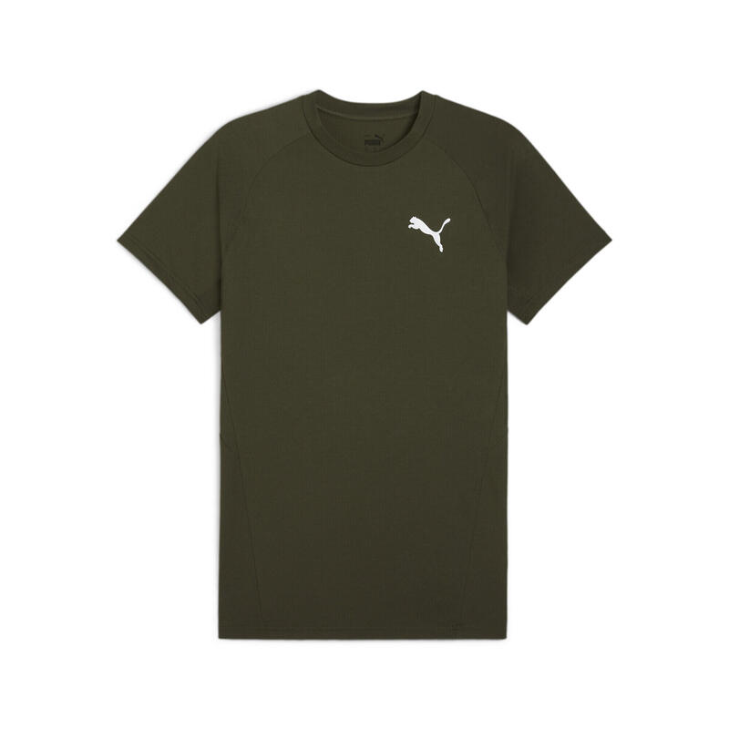 EVOSTRIPE T-shirt voor heren PUMA Dark Olive Green