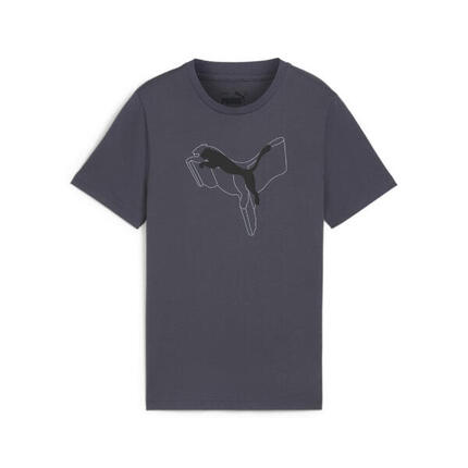T-shirt à imprimés ESS+ LOGO LAB Enfant et Adolescent PUMA Galactic Gray