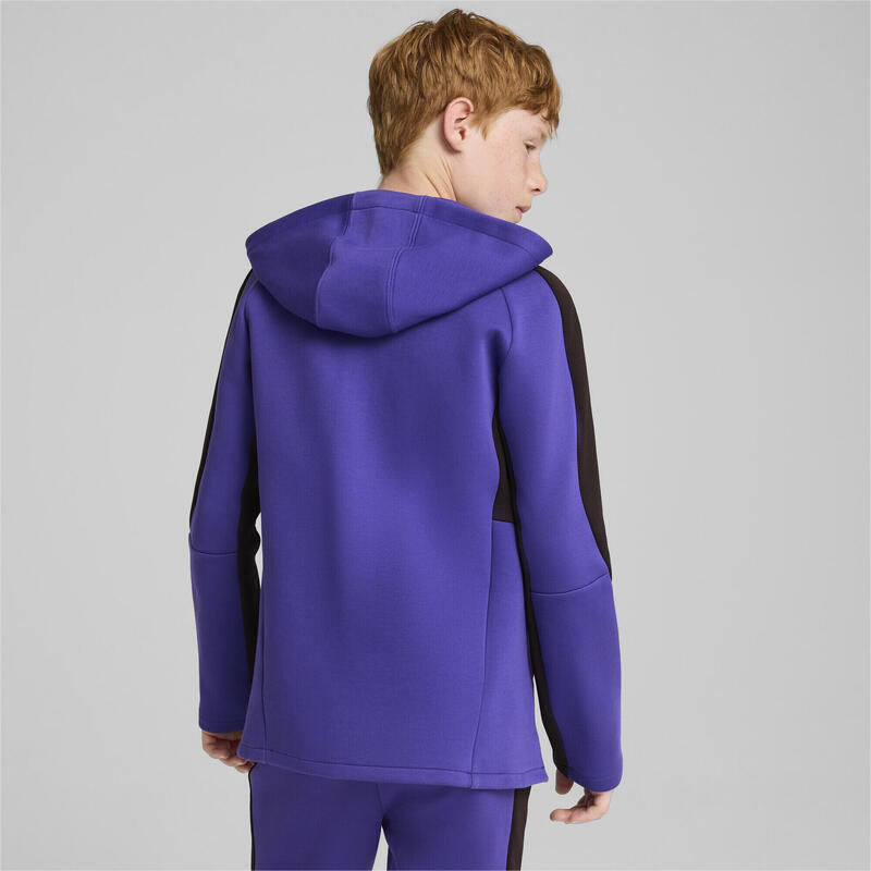 EVOSTRIPE hoodie met rits voor jongeren PUMA Lapis Lazuli Blue