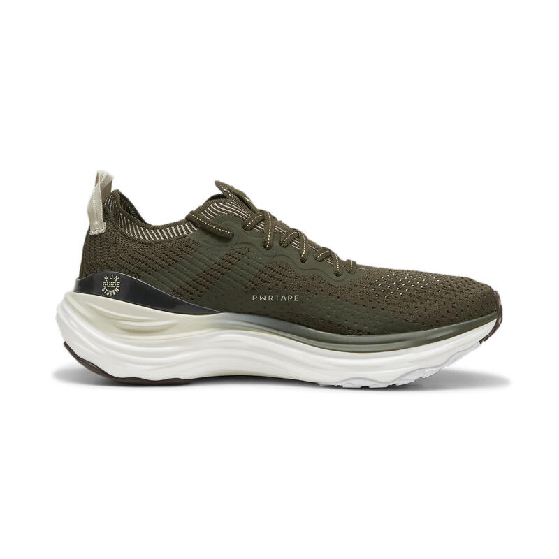 Pánské běžecké boty ForeverRun NITRO Knit PUMA Dark Olive White Green