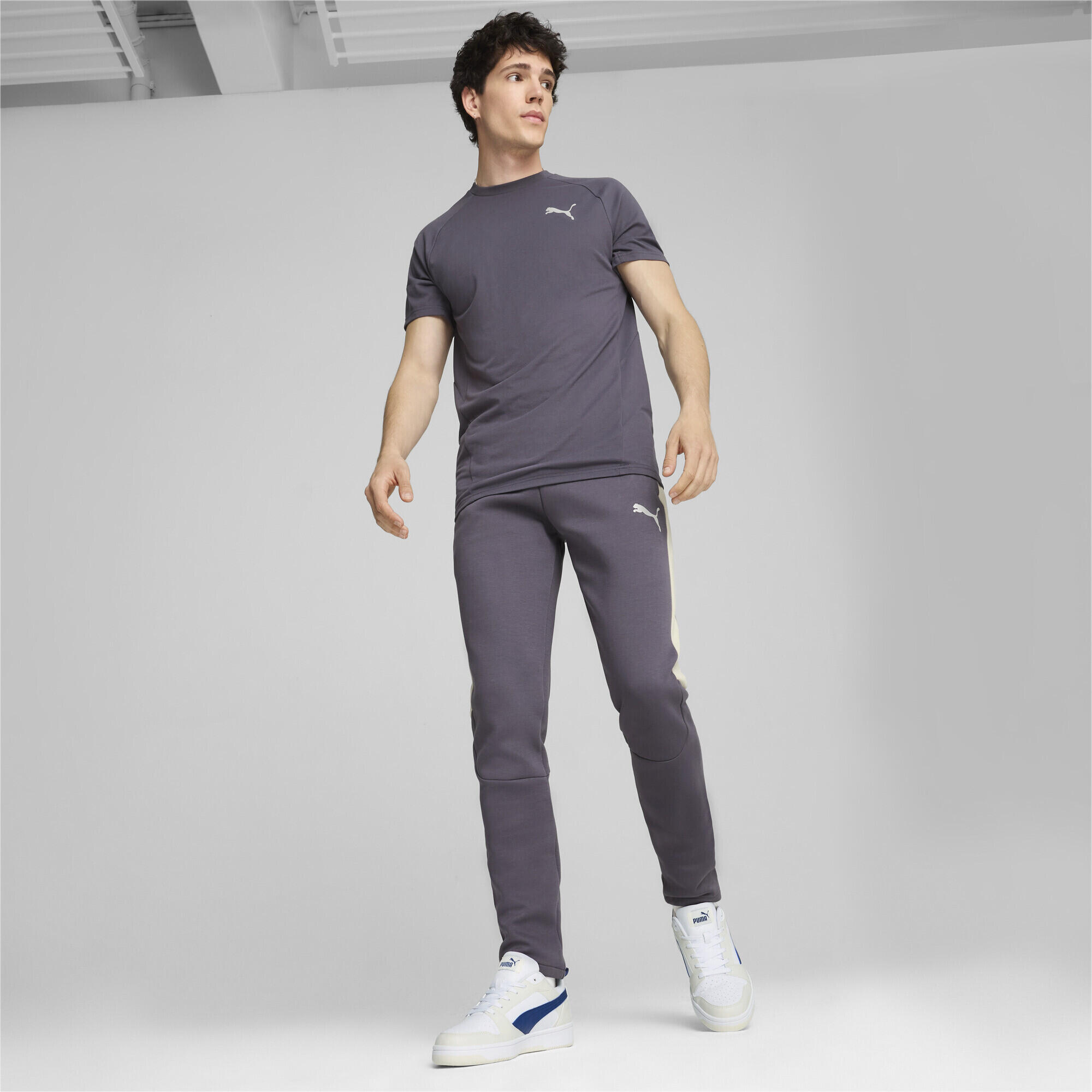 Pantalones EVOSTRIPE Hombre PUMA Galactic Gray 7/7