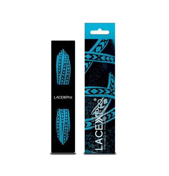 GEARXPRO LACEXPro Flat Grip Veters voor Sportschoenen Lichtblauw