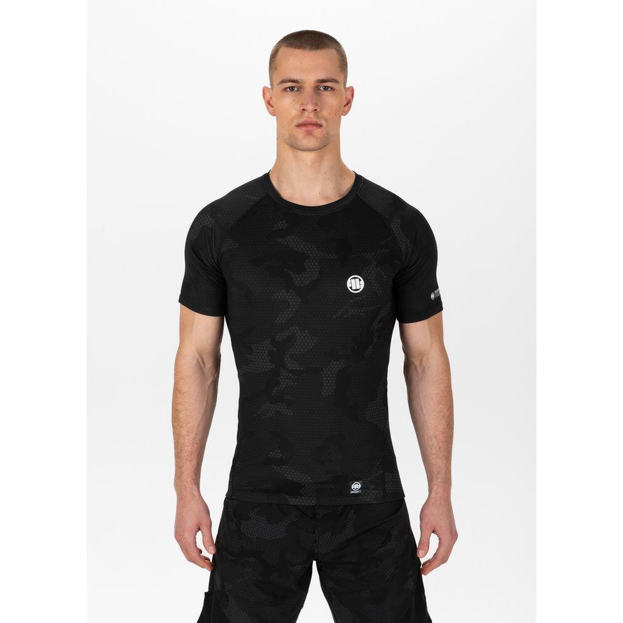 Rashguard męski Pitbull Net Camo Hilltop II