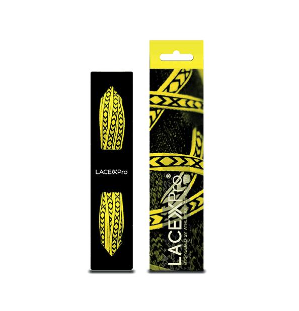 GEARXPRO LACEXPro Flat Grip Veters voor Sportschoenen Geel