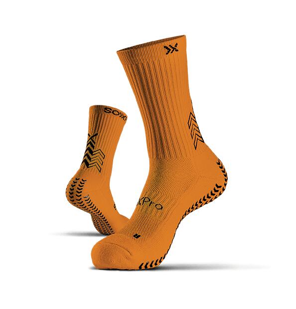 GEARXPRO SOXPro Classic Orange Antislip Grip Voetbalsokken