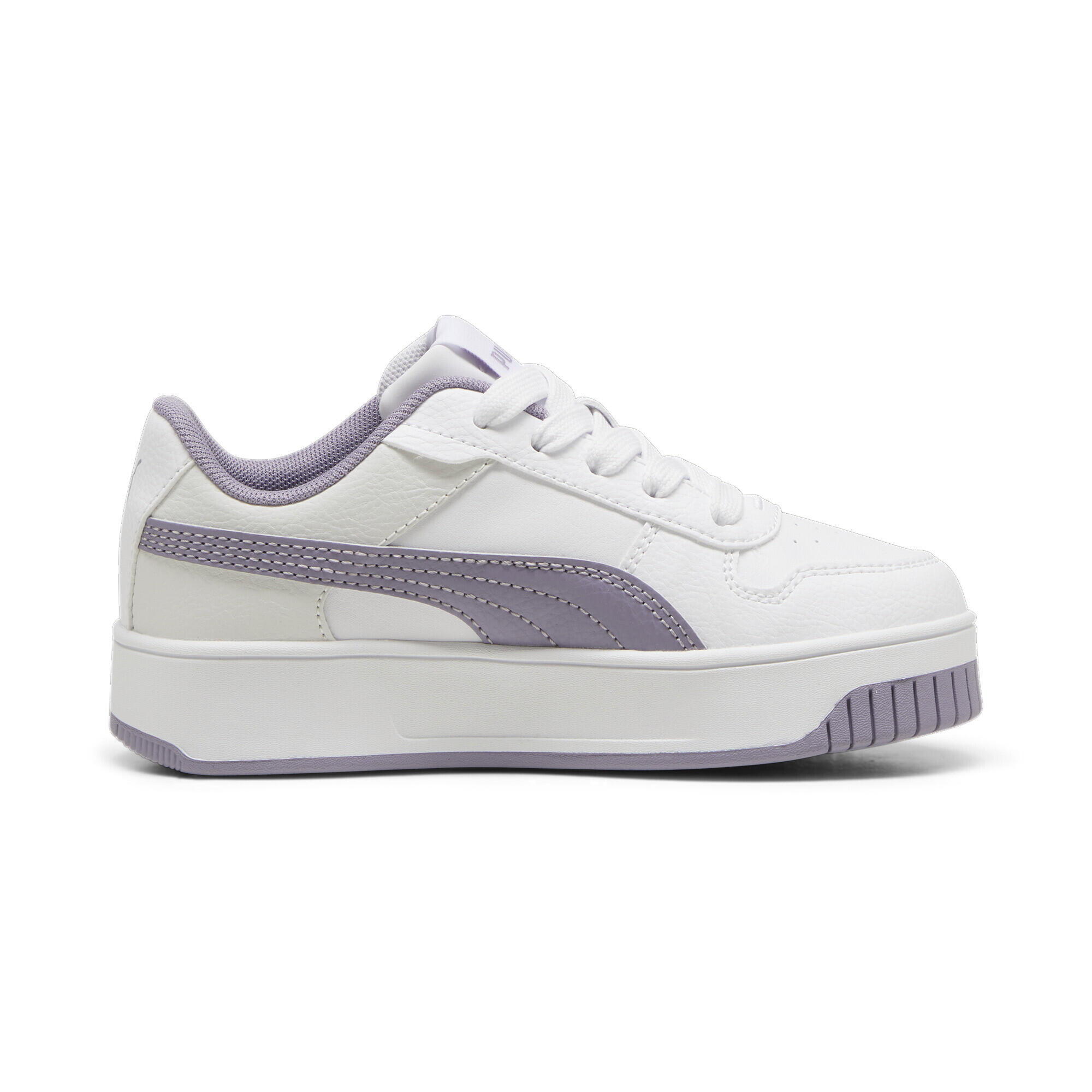 Carina Street Sneakers Mädchen PUMA White Pale Plum Silver Purple