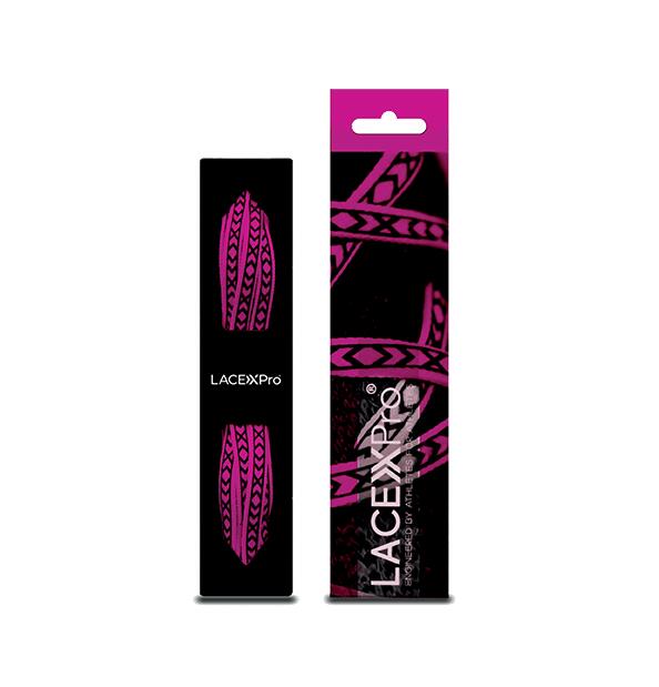 GEARXPRO LACEXPro Flat Grip Veters voor Sportschoenen Fluo Fuchsia