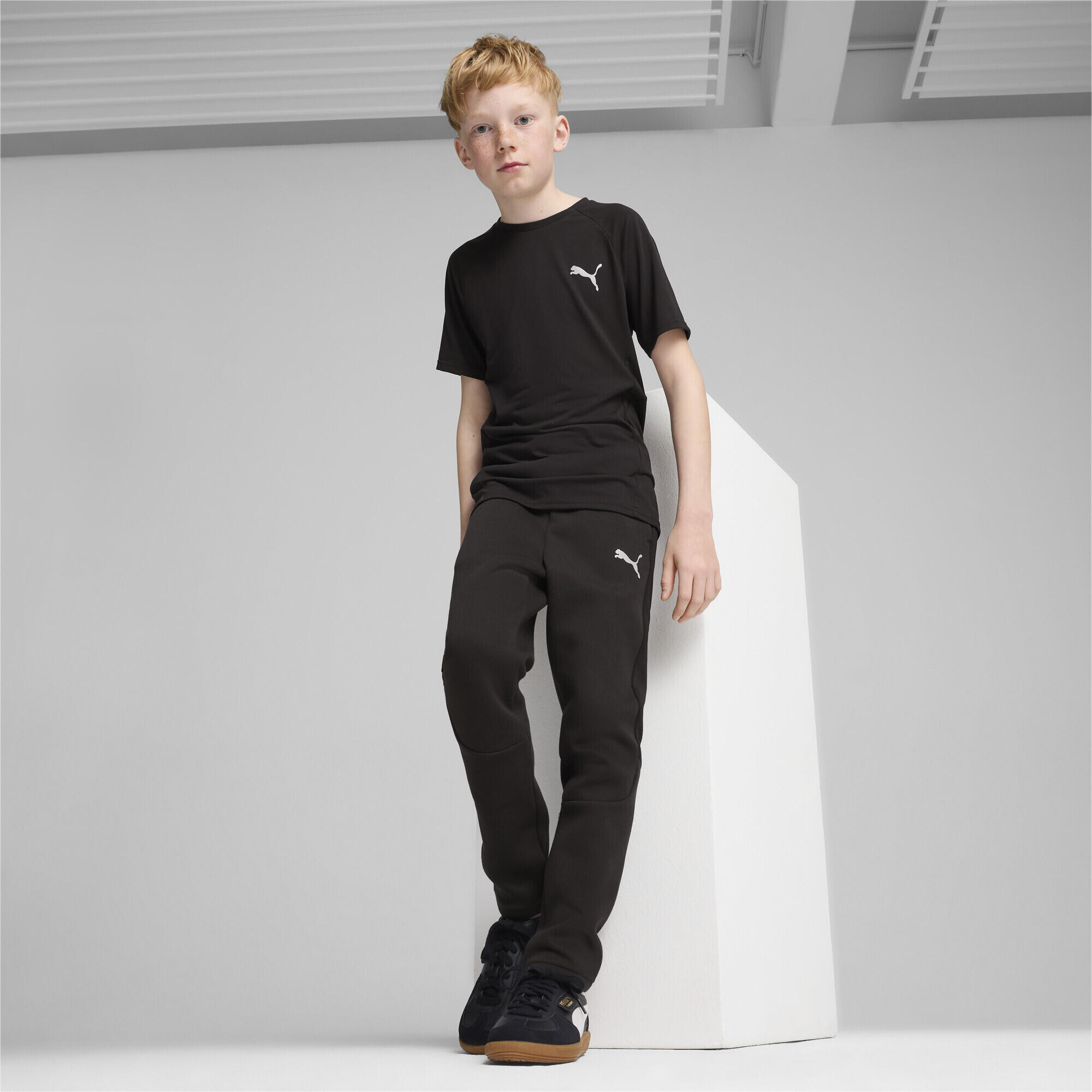 Pantalon EVOSTRIPE Enfant et Adolescent PUMA Black 5/6