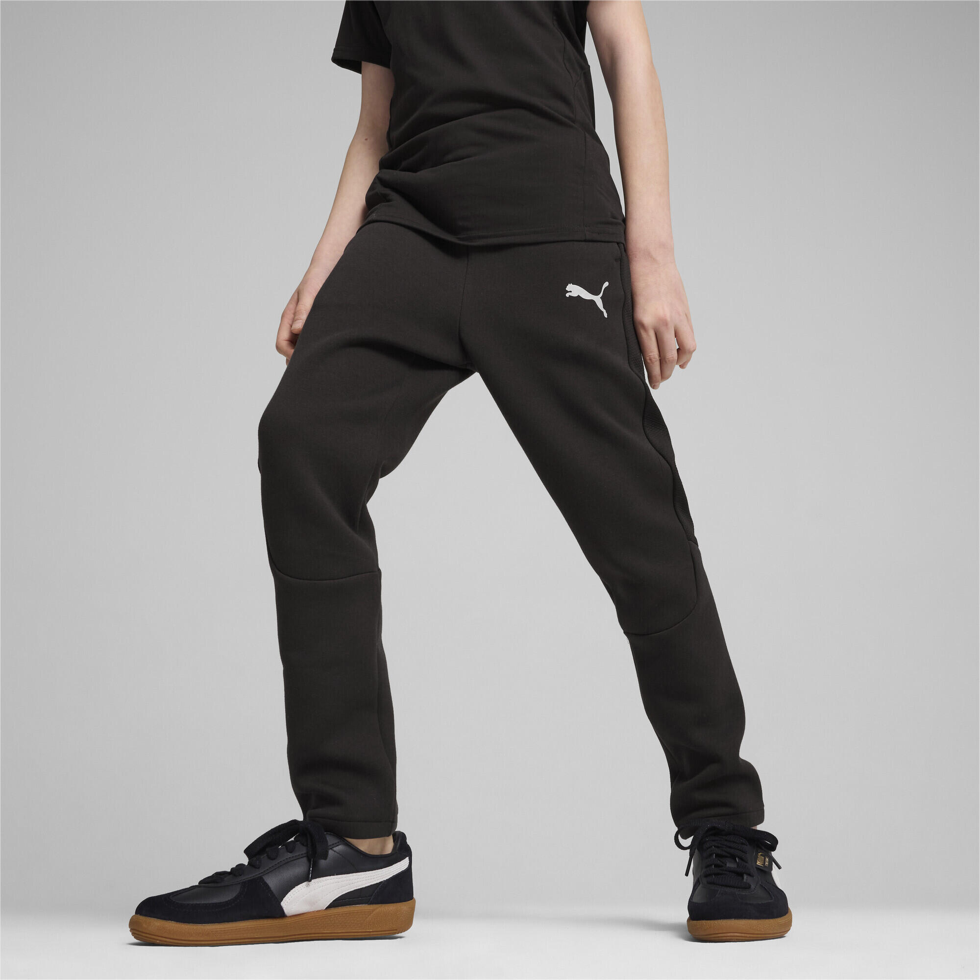 Pantalon EVOSTRIPE Enfant et Adolescent PUMA Black 3/6