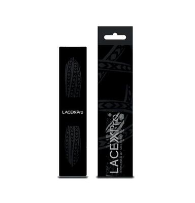 Lacexpro flat grip veters voor sportschoenen zwart