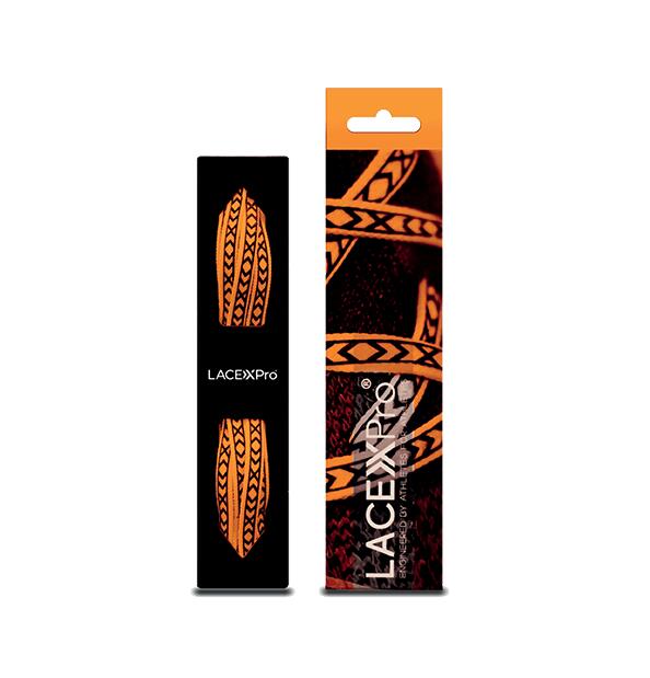 GEARXPRO Cordones planos LACEXPro para zapatillas deportivas, color naranja