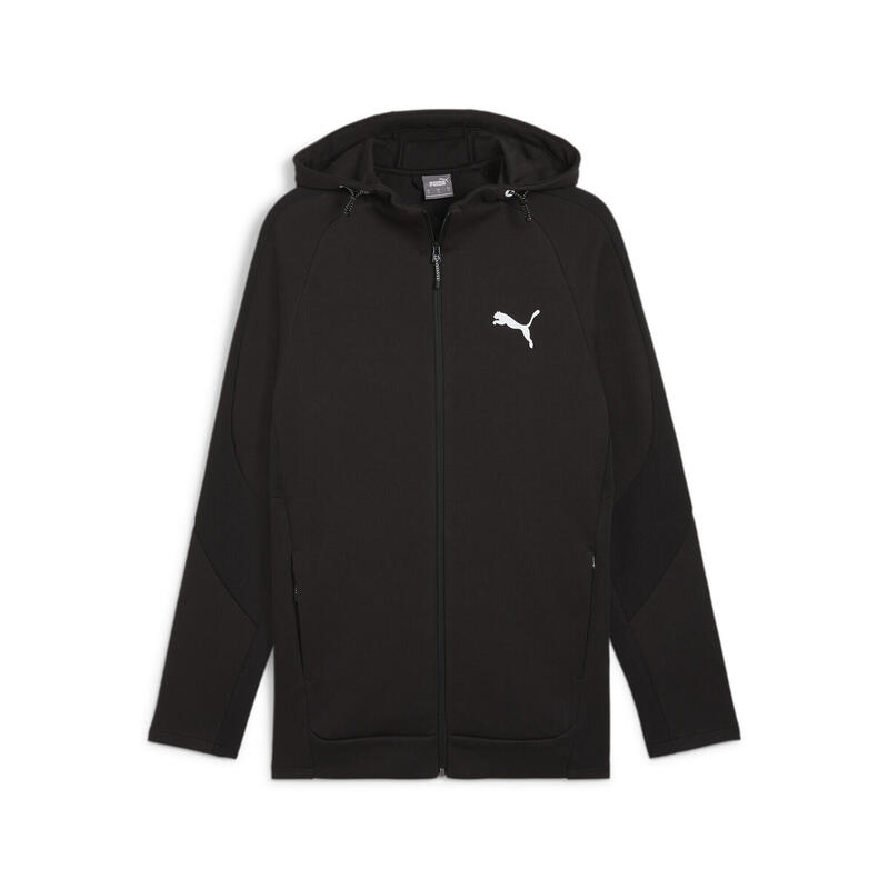 Hoodie entièrement zippé EVOSTRIPE Homme PUMA Black