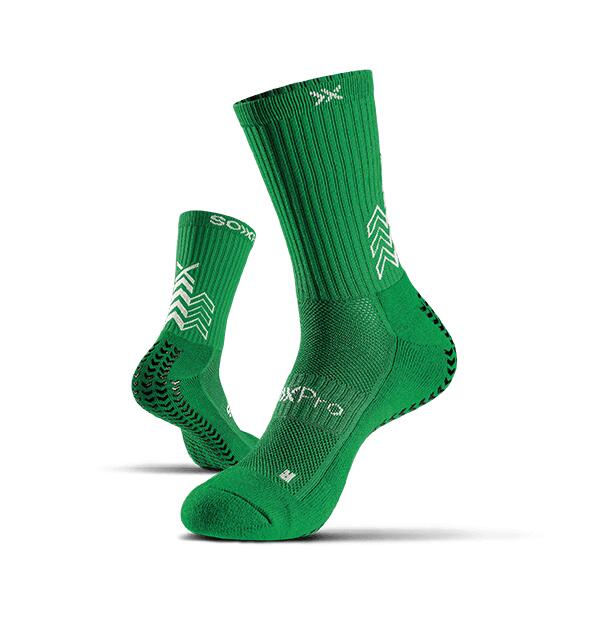 SOXPRO SOXPro Classic Green Antislip Grip Voetbalsokken