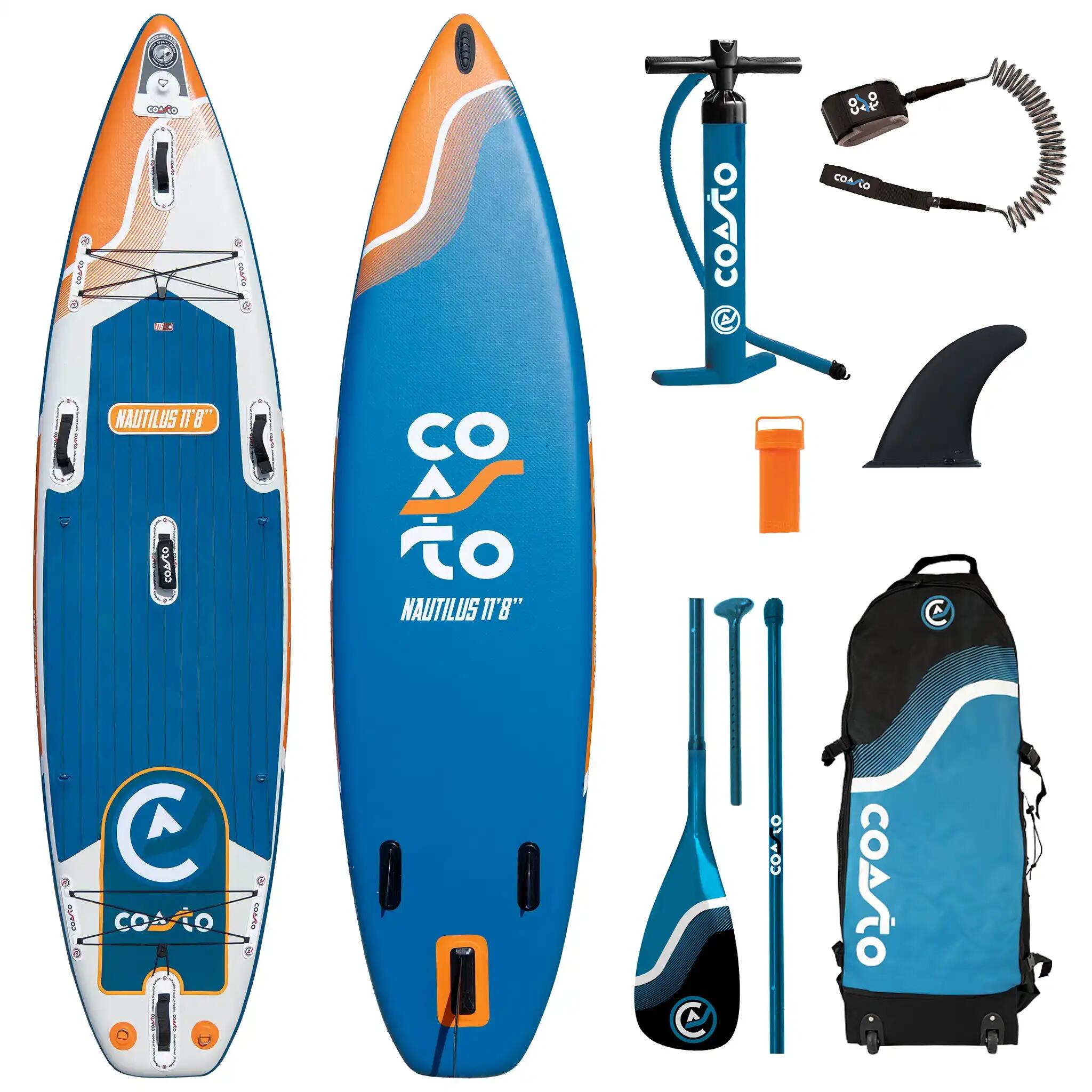 COASTO Paddleboard COASTO Nautilus 11'8'' BLUE