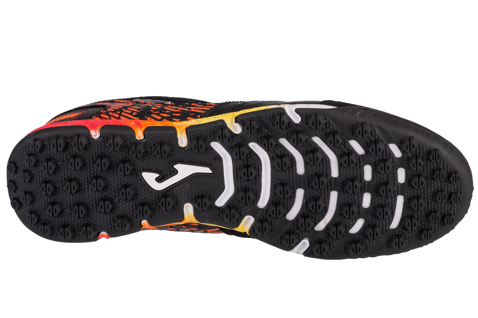 Joma Mundial Turf scarpe da calcio uomo - Nero/Rosso 4/7
