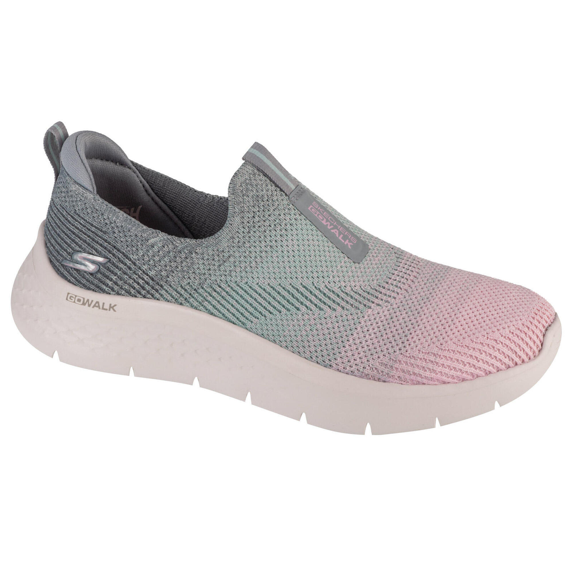 Skechers - Sneakers Pour Femmes Skechers Go Walk Flex - Cali Sunset - Baskets - Gris|rose - 40 - Decathlon