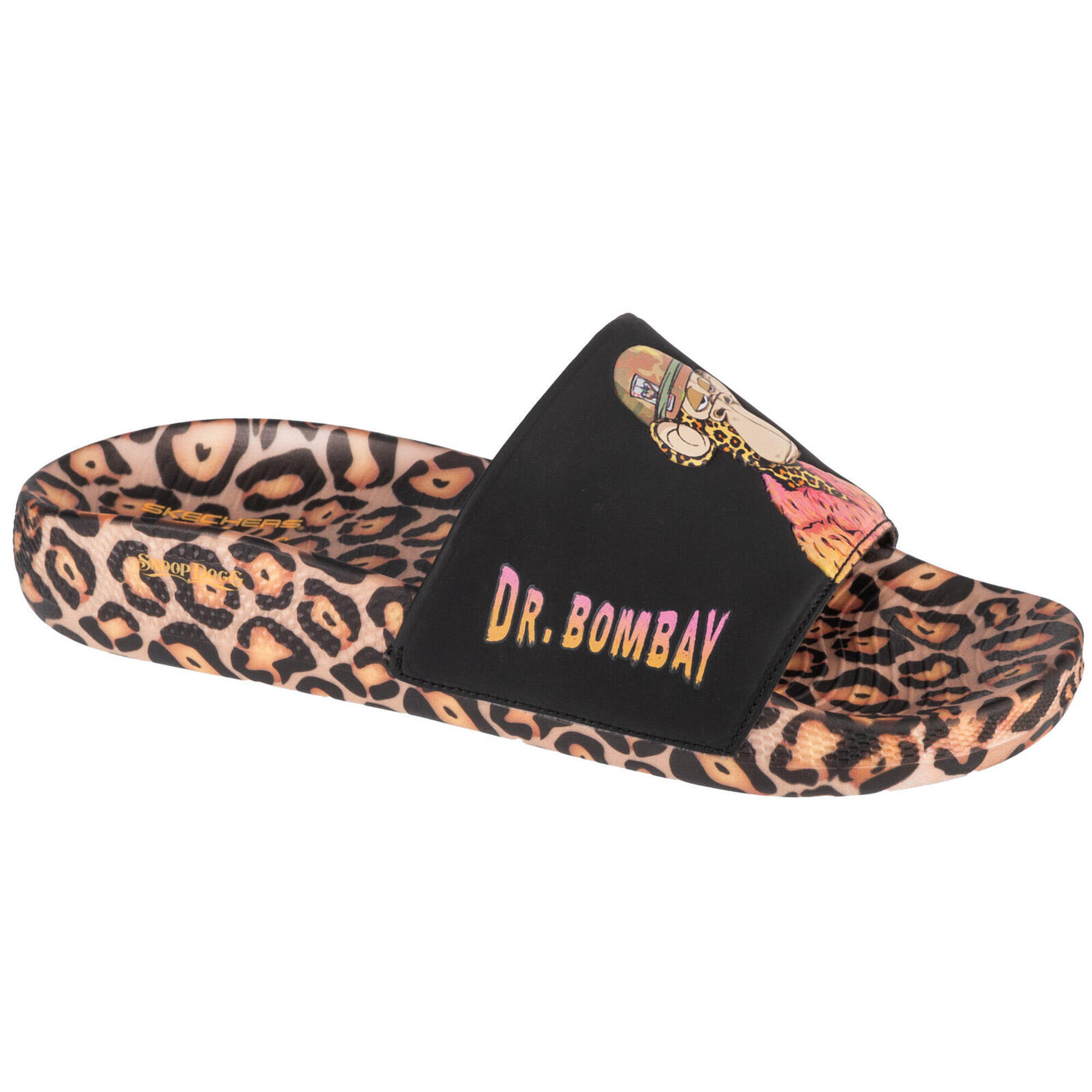 Skechers - Chaussons Pour Hommes Skechers Snoop Dogg Hyper Slide - Dr. Bombay - Sandales Piscine - Marron|noir - 46 - Decathlon