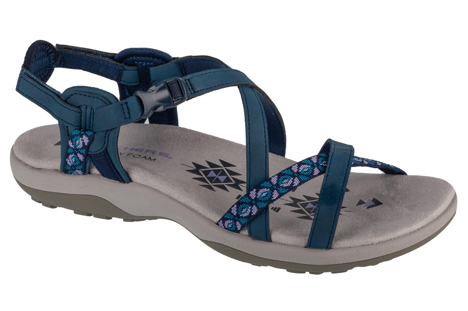 SKECHERS Sandalias Planas Mujer Skechers Vacay Azul