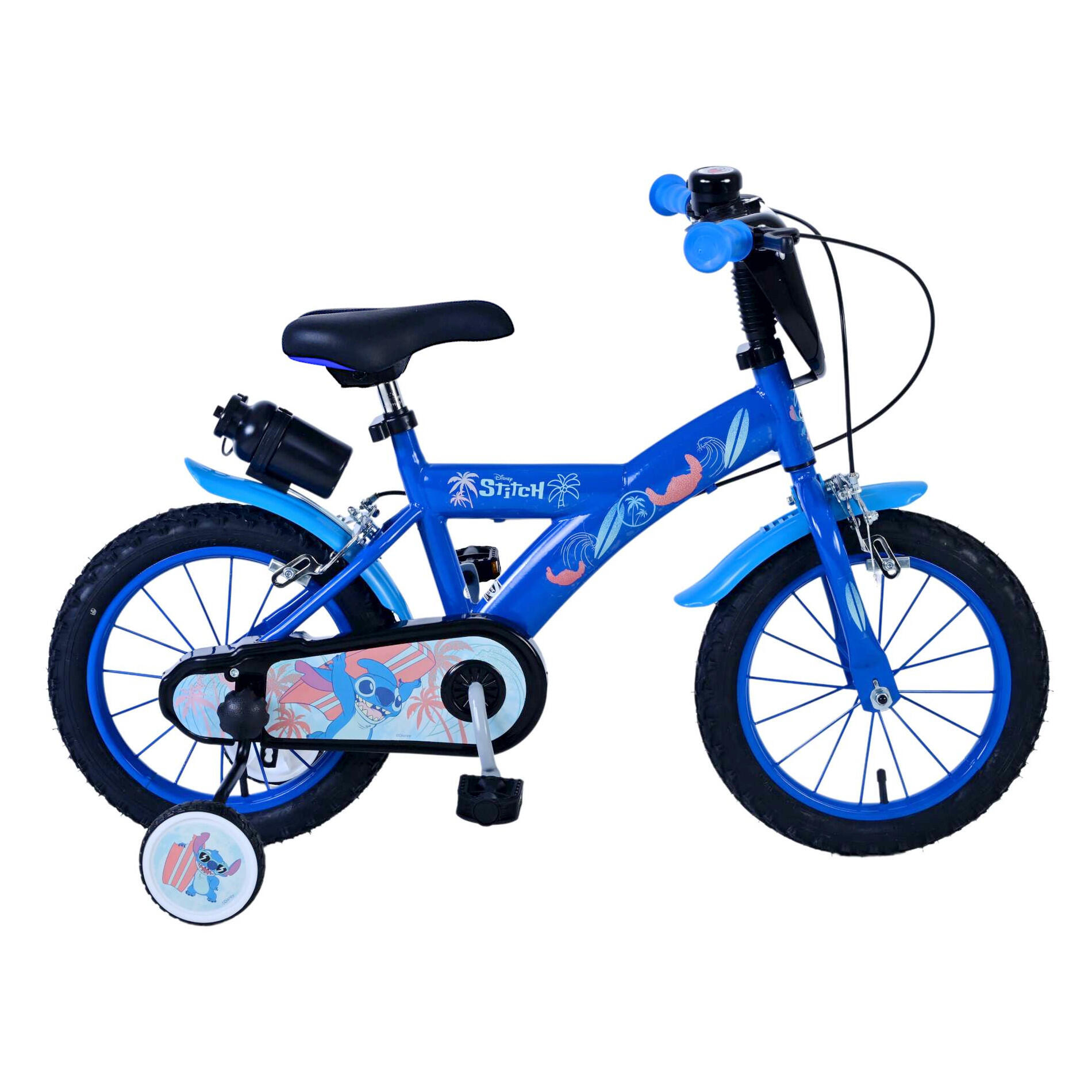 DISNEY Reconditionné - Vélo Enfant 14 Pouces 4-6 Ans Stitch
