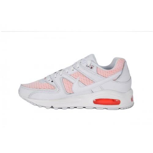 nike air max command grey and pink trainers