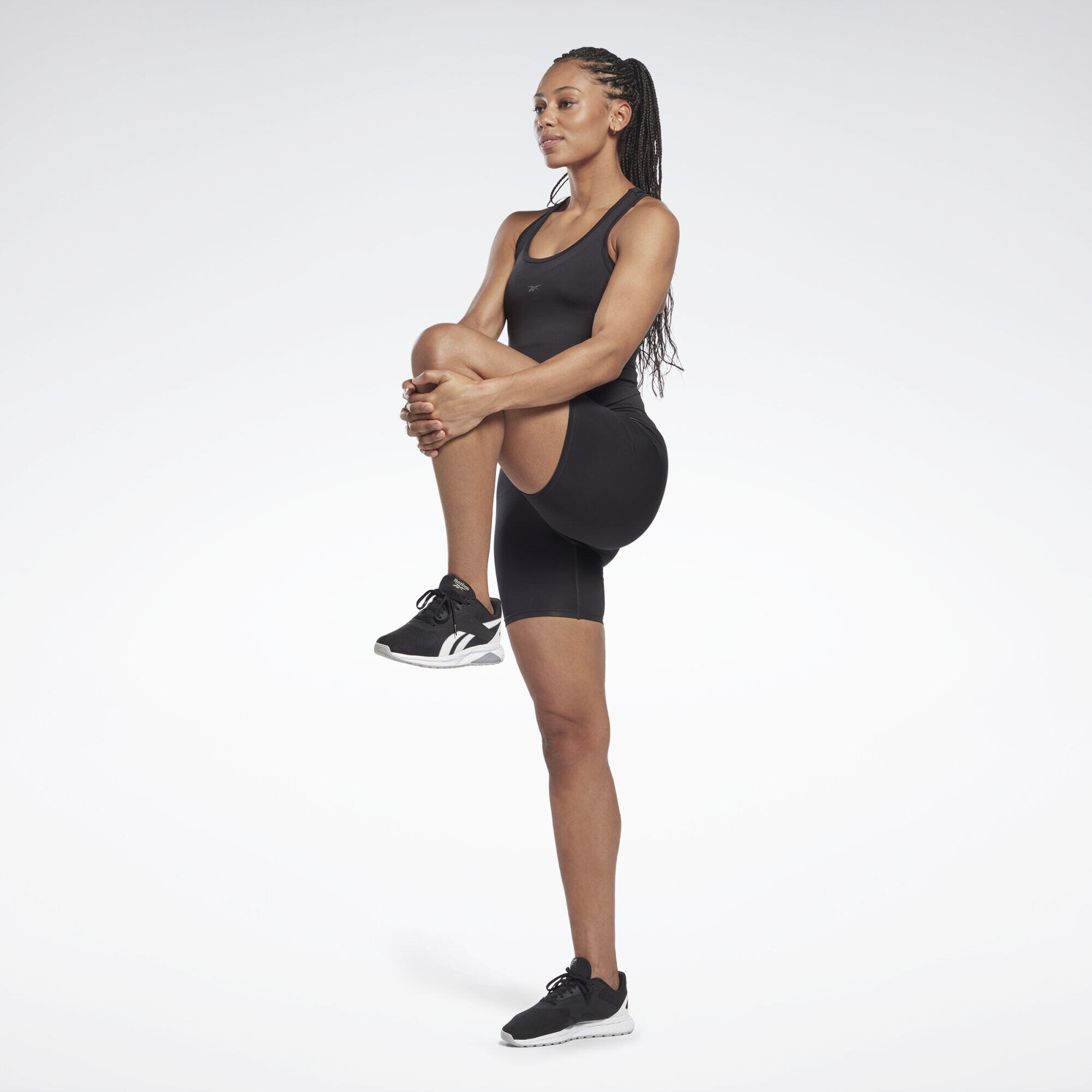 Reebok Workout Ready Basic Women's Shorts Preto 3/6
