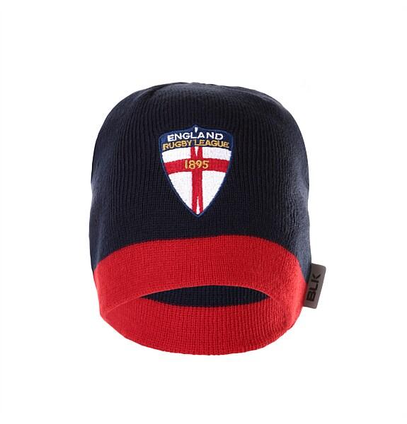 BLK England RFL Beanie Navy 1/4