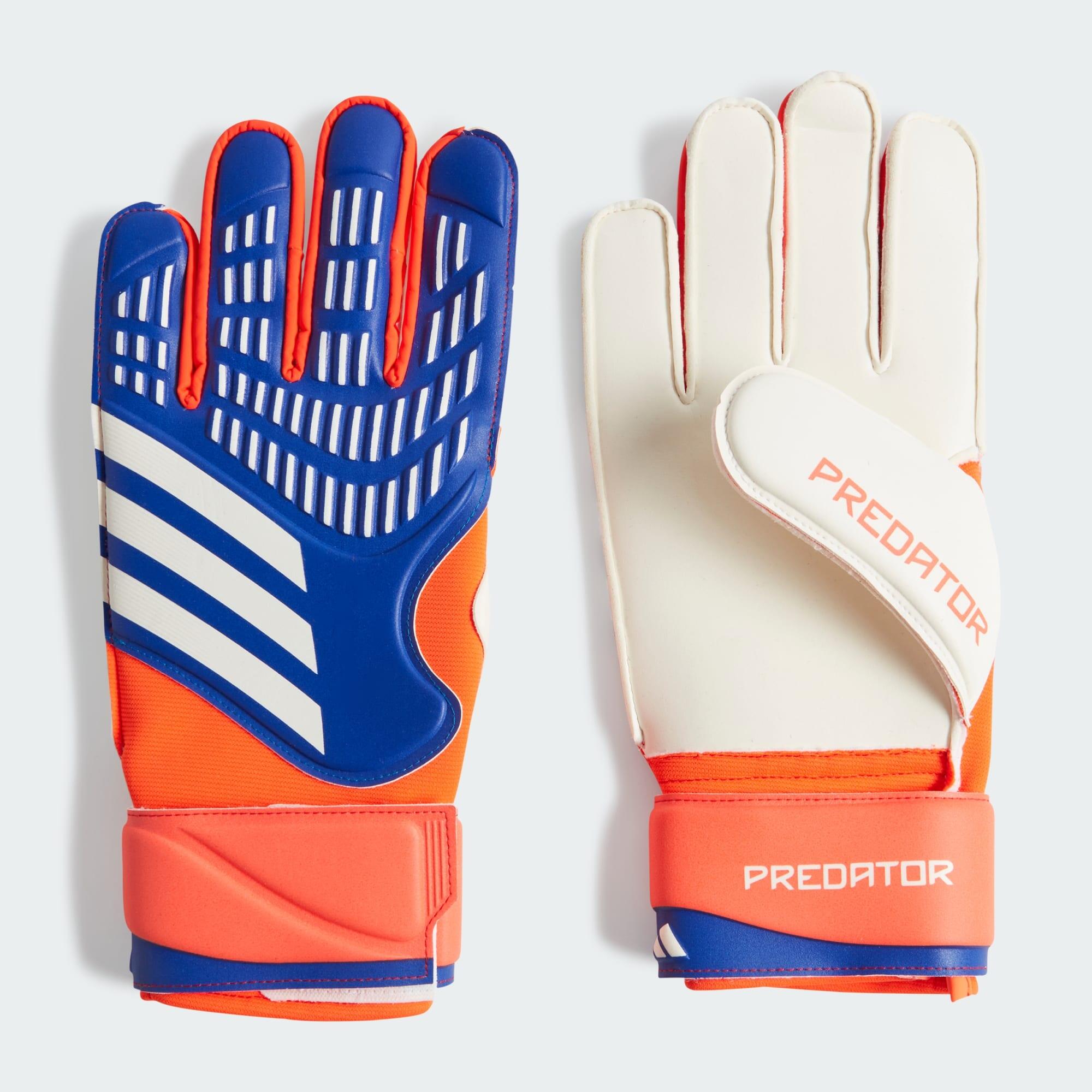 Adidas - Gants De Gardien Predator Match - Gants De Gardien - Blanc|bleu|rouge -  8 À 10 Ans - Decathlon