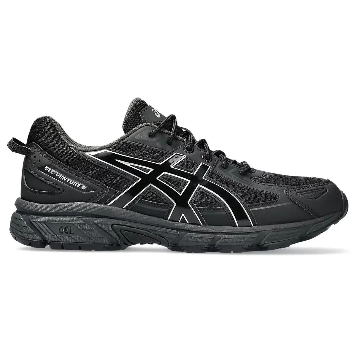 Asics - Chaussures De Sport Homme Gel Venture 6 Noir - Baskets - Noir - 43,5 - Decathlon