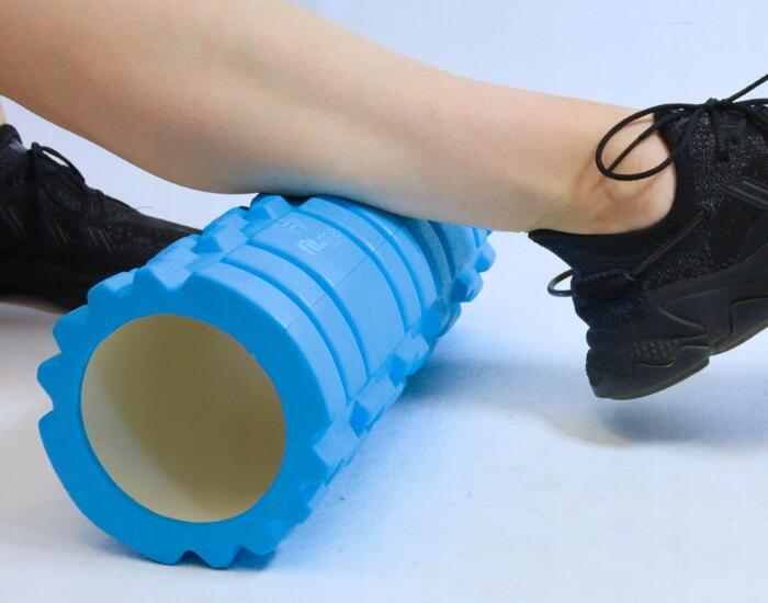 Wałek z Wypustkami Fit.me + Fit.me Piłka do Masażu Roller 4/7
