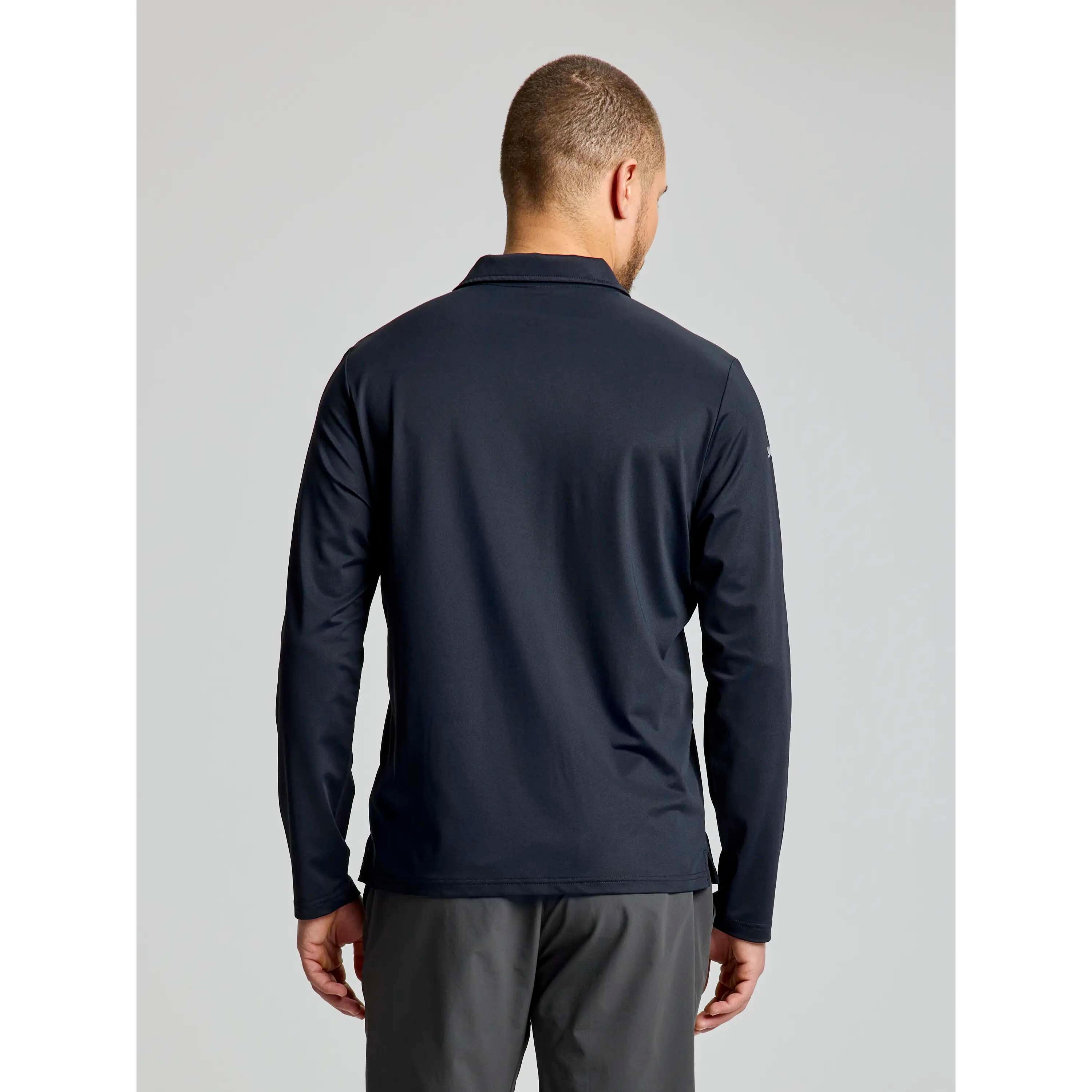 Polo Slam Tech Piqué Ls Adulto 3/5