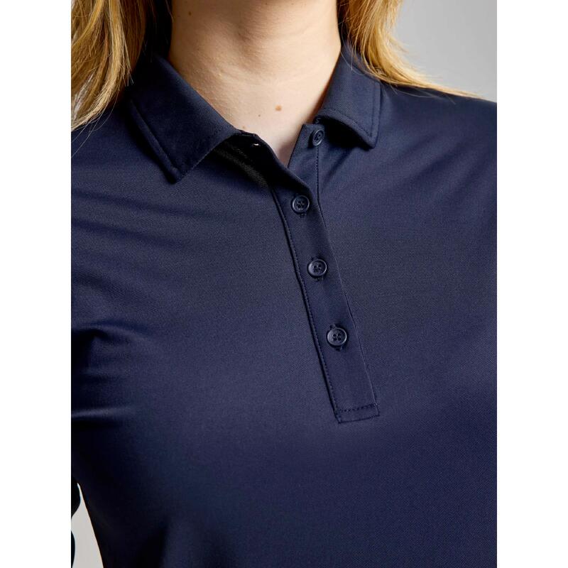 Slam Ws Tech Pique Polo Ml Femme