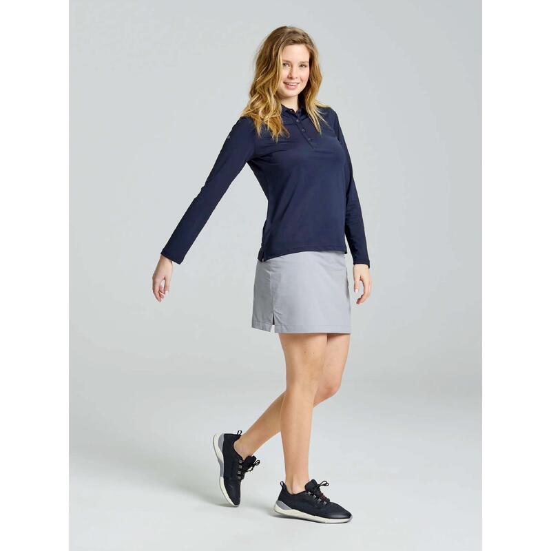 Slam Ws Tech Pique Polo Ls Vrouwen